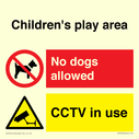 childrens-play-area-no-dogs-allowed-cctv-in-use~